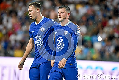 friendly football match - Udinese Calcio vs Chelsea FC Editorial Stock Photo