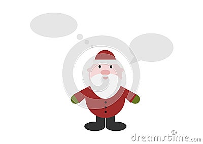 Friendly Santa Claus Vector Illustration