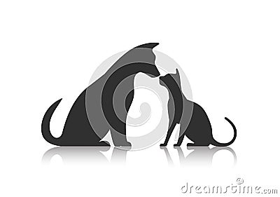 Friends Pet Vector Illustration