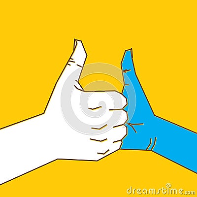 Friendship concept design Vector Illustration