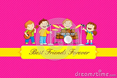 Friendship Day Vector Illustration