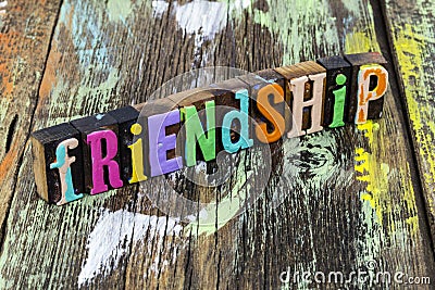 Friendship love together happiness friends partner diversity relationship Stock Photo