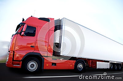 Frigo transport Stock Photo