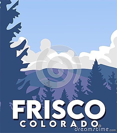 Frisco Colorado united states of america Stock Photo