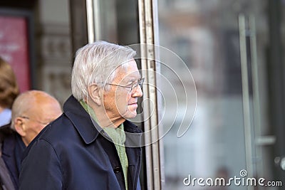 Frits Bolkestijn At The Memorial Ceremony At The Concertgebouw At Amsterdam 27-10-2018 The Netherlands For The Death Of Wim Kok Editorial Stock Photo