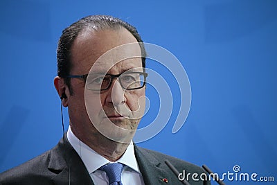 Frncois Hollande Editorial Stock Photo