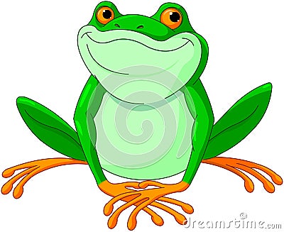 Frog Vector Illustration