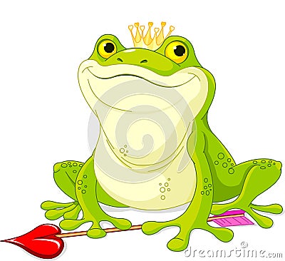 Frog Prince Stock Photo