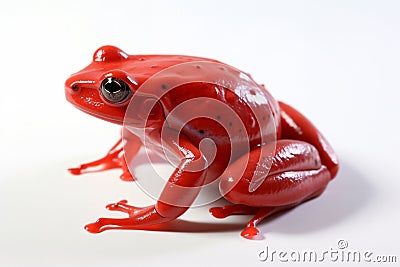 A frog is a type of amphibian that is found all over the world Stock Photo