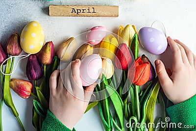 Frolar Easter concept Stock Photo