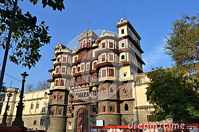 Rajwada Palace of Indore City Stock Photo