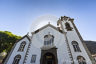 Front of the Igreja Matriz de Sao Bento Stock Photo