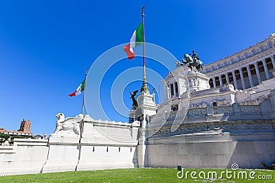 Italian Parliament Building, Rome, Italy. Editorial Stock Photo