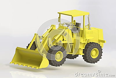 Front loader Stock Photo