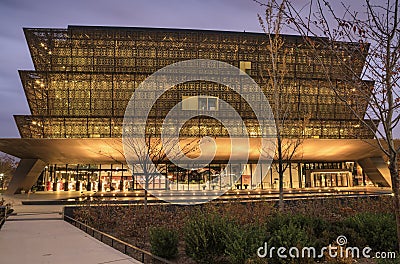 Museum of African-American History Washington DC Editorial Stock Photo