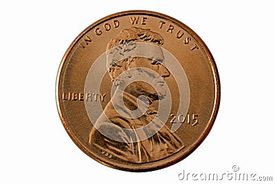 2015 penny Stock Photo