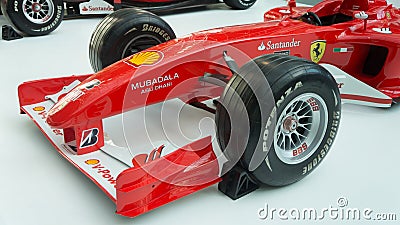 Formula One Hyper Sports Car Front View 1 Editorial Stock Photo