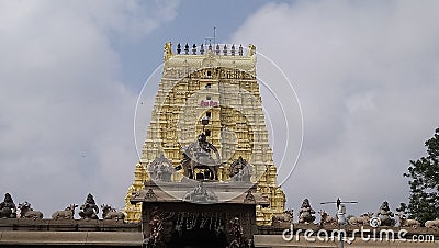 Front View of Rameshwaram Tower Image 2 Stock Photo
