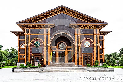 front view of Summer Theater building in Batumi Editorial Stock Photo