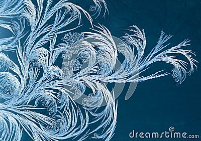 Frost Abstract Stock Photo