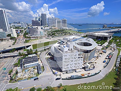 Frost Museum of Science Miami Editorial Stock Photo