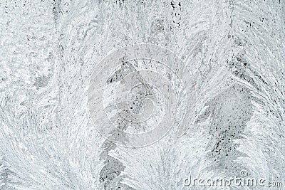 Frost and pattern Stock Photo