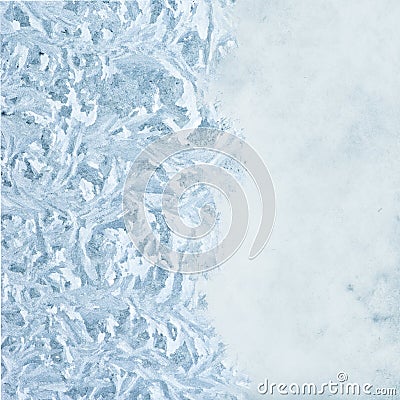 Frosty background Stock Photo