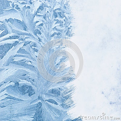 Frosty background Stock Photo