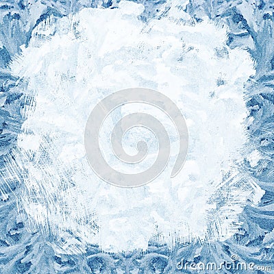 Frosty background Stock Photo