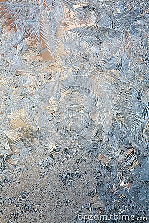 Frosty natural pattern Stock Photo