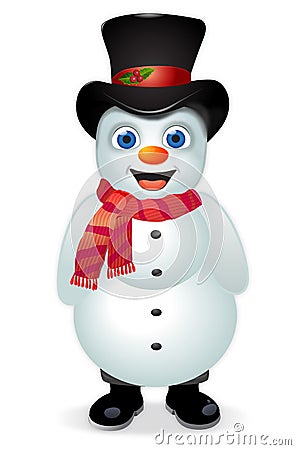 Frosty the Snowman Stock Photo