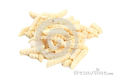 Frozen french fries. Stock Photo