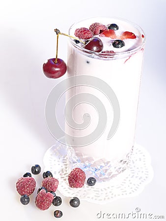 Frozen freshness. Stock Photo