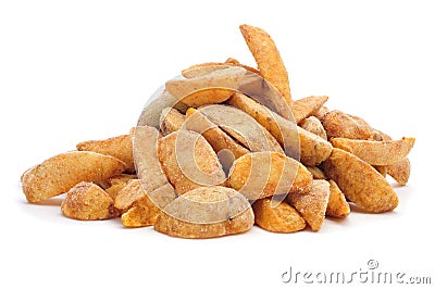 Frozen home fries Stock Photo