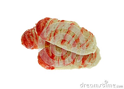 Frozen Lobster tails Stock Photo
