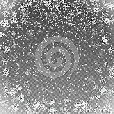 Frozen snow-covered vector frame for decorating winter pictures and photos Vector Illustration