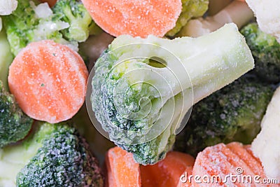 Frozen vegetables 4 Stock Photo
