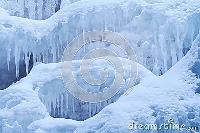 Frozen Waterfall 8 Stock Photo