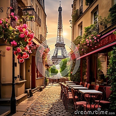 Frugal Traveler's Parisian Adventure Stock Photo