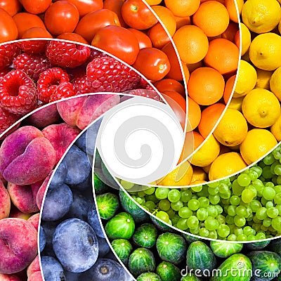 Fruit backgrounds Stock Photo