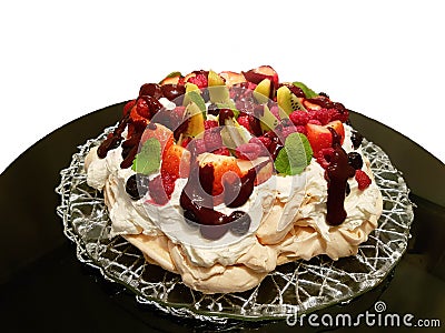 Fruit Cake Stock Photo