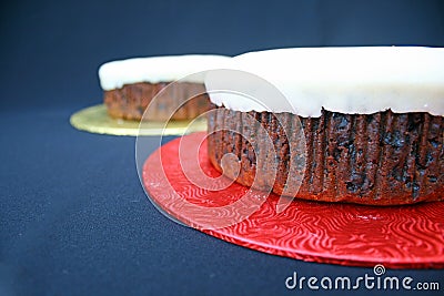 Fruit cakes Stock Photo