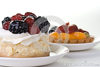 Fruit dessert Stock Photo