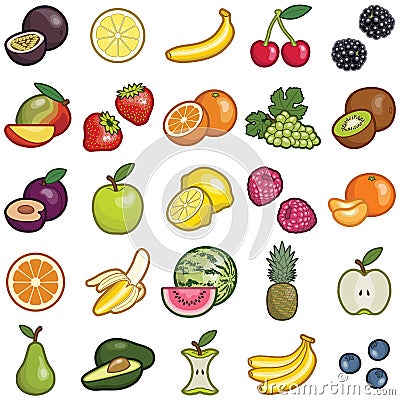 Fruit vector illustration Vector Illustration