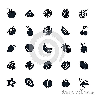 Fruit Icon Vector Illustration