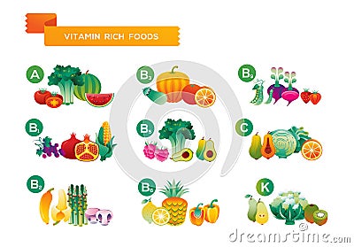 Fruit Infographics Vector Illustration