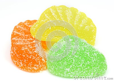 Fruit jelly Stock Photo