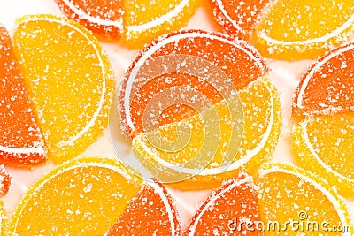 Fruit jelly Stock Photo