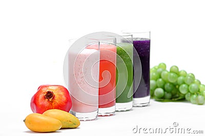 Fruit juice Stock Photo