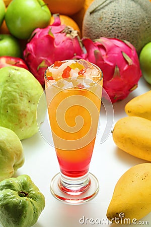 Fruit Juice Stock Photo